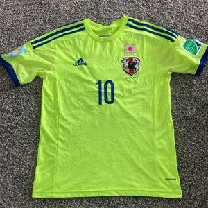 2014 World Cup Japan Jersey with WC patches Men’s Small - Kagawa